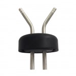 Tapón de Hule con Adaptador para Frasco Aspirador de Boca Ancha Tapón de Hule con Adaptador para Frasco Aspirador de Boca Ancha