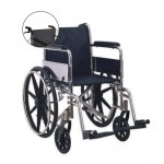 Silla de Ruedas con Freno Cromada Silla de Ruedas con Freno Cromada