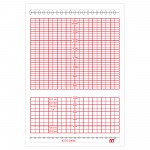 Papel para Tococardiógrafo Rojo Doblado en Z Papel para Tococardiógrafo Rojo Doblado en Z