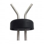 Tapón de Hule con Adaptador para Frasco Aspirador de Boca Angosta Tapón de Hule con Adaptador para Frasco Aspirador de Boca Angosta