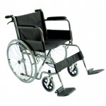 Silla de Ruedas Esmaltada con Freno Silla de Ruedas Esmaltada con Freno
